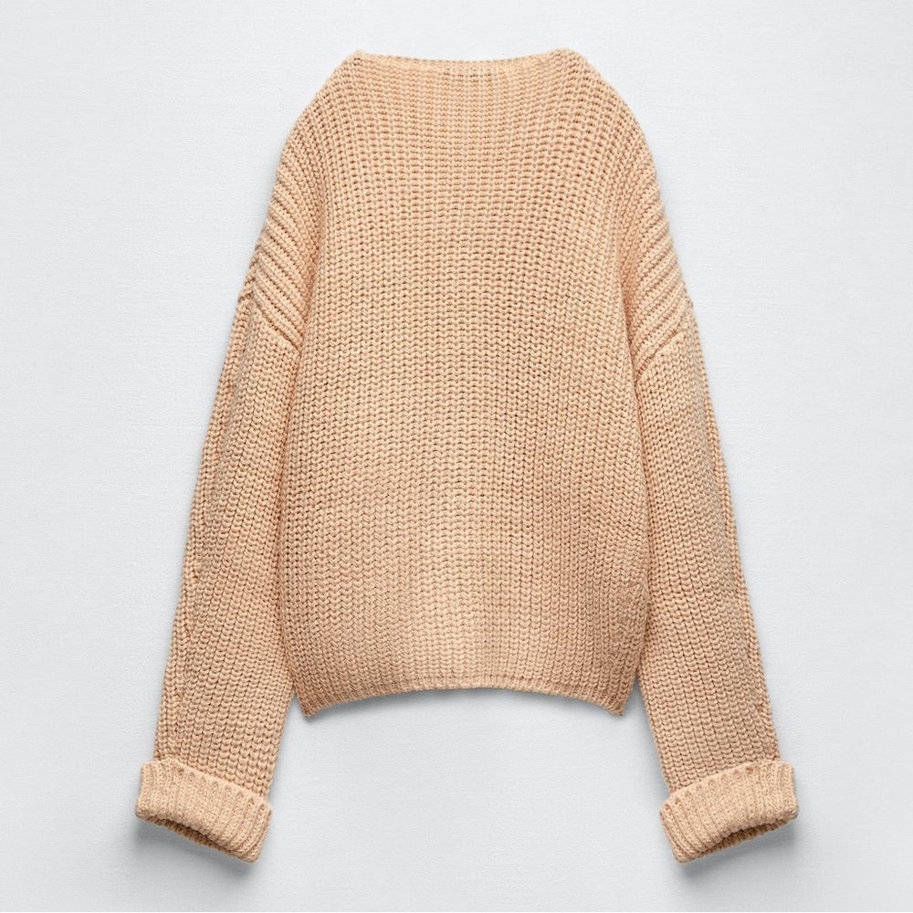 ZARA TIED WRAP CARDIGAN - Picture 7 of 9
